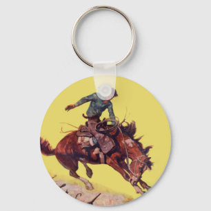 Porte-clés Coup sur le cowboy