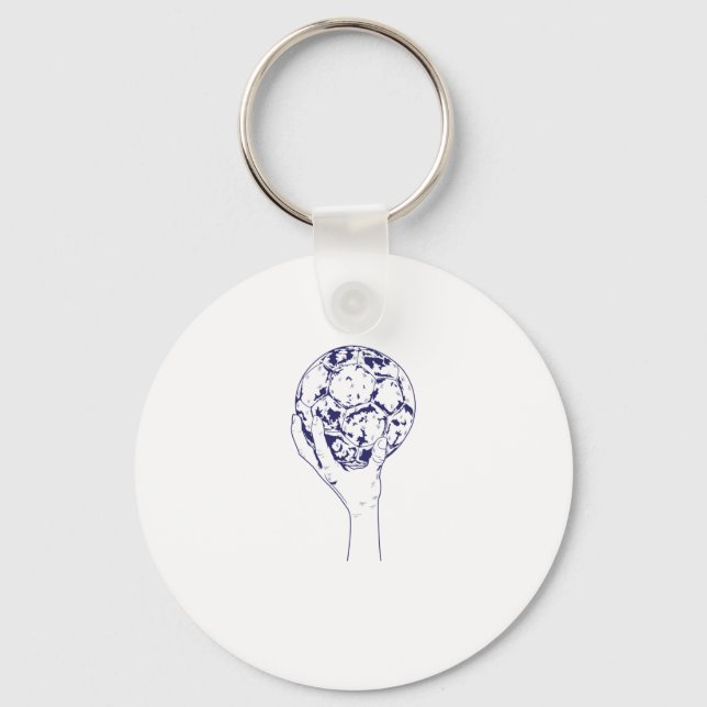 Porte-clés Coupe de handball (Recto)