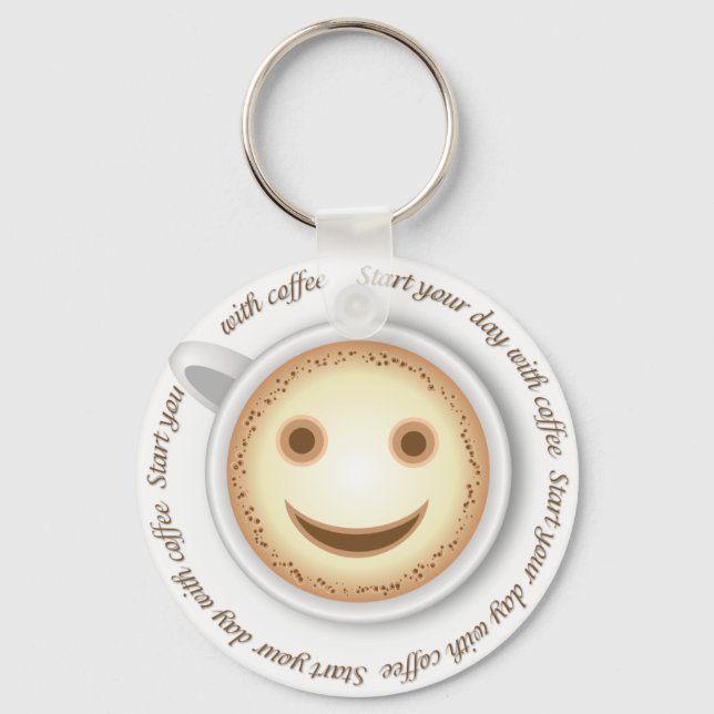 Porte-clés Coupe des coffee (Recto)