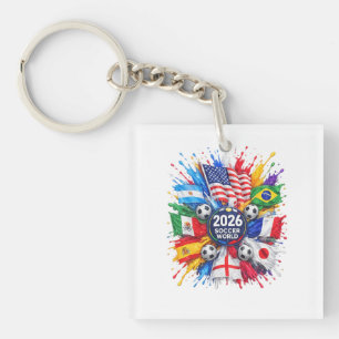 Porte-clés Coupe du monde de football 2026