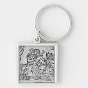 Porte-clés Couples embrassant, ballades de Roxburghe