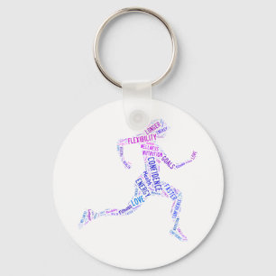 Porte-clés Coureur