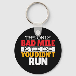 Porte-clés Coureur - Drôle Mille Mille À Courir Citation