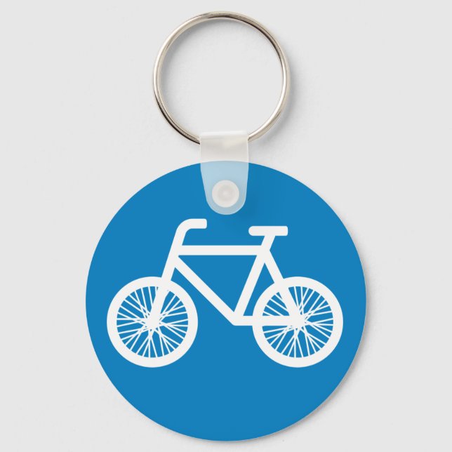 Porte-clés Course à vélo (Recto)