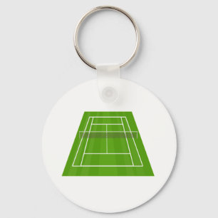 Porte-clés court de tennis