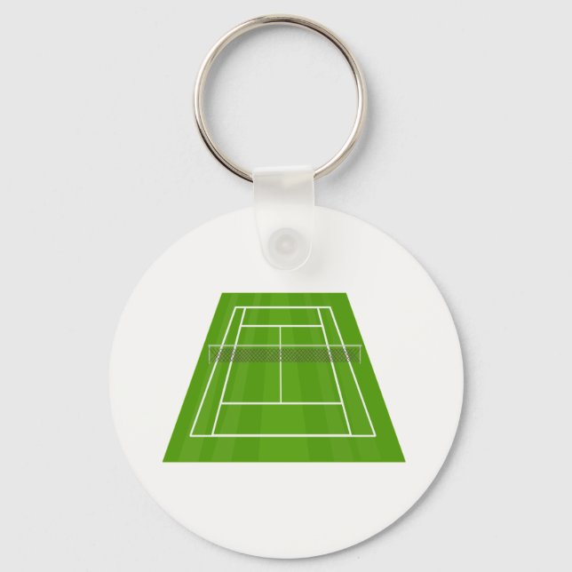 Porte-clés court de tennis (Recto)