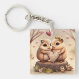 Porte-clés Coussin d'accent de mignonette petits ours