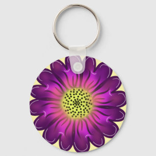 Porte-clés Coussin rond cadeau personnalisé