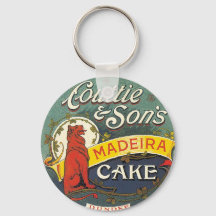 Couttie & Son's Madeira Cake Dundee Étiquette Vint