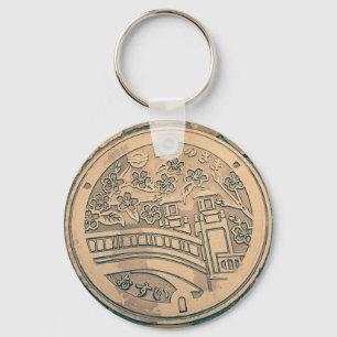 Porte-clés Couvercle et porte - clé routier pavé