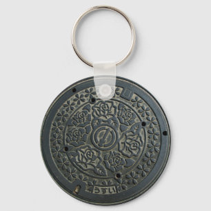 Porte-clés Couverture de trou d'homme 2