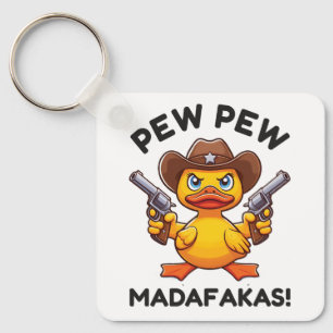 Porte-clés Cowboy Duck Sheriff