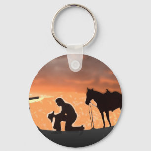 Porte-clés Cowboy seul