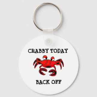 Porte-clés Crabby Aujourd'Hui Arrêter Porte - clé