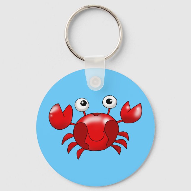 Porte-clés Crabe rouge (Recto)