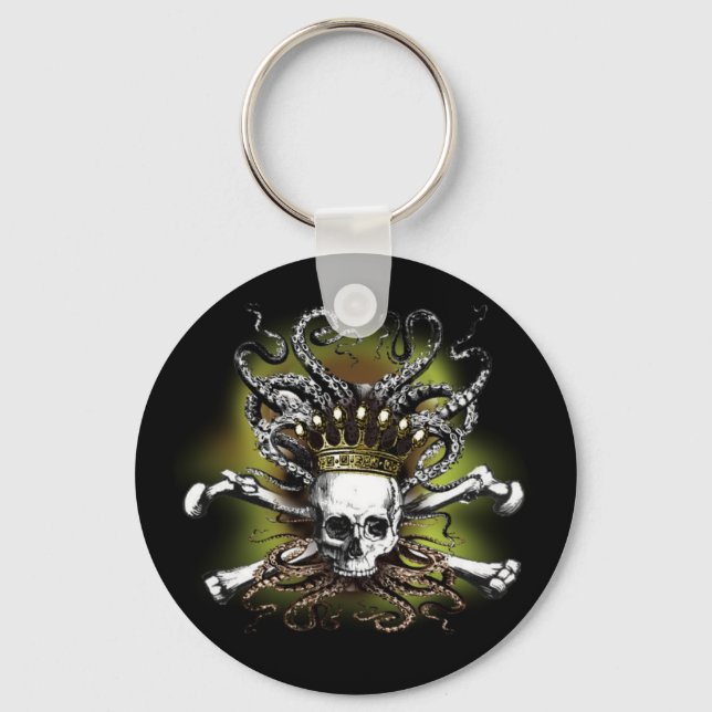 Porte-clés Crâne de calmar roi (Recto)