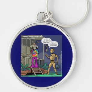 Porte-clés Crash Test Hippie Funny