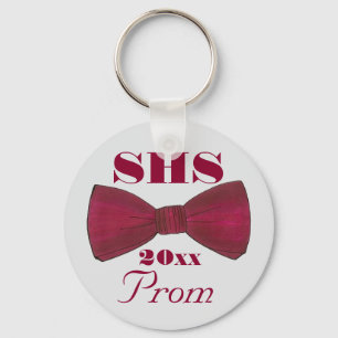 Porte-clés Cravate Bow Bowtie Mariage Prom Formal Faveur Port