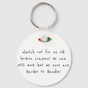 Porte-clés Crayons cassés