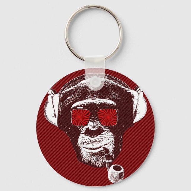 Porte-clés Crazy singe (Recto)