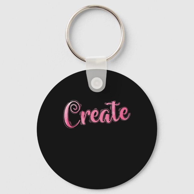 Porte-clés Create DIY (Recto)