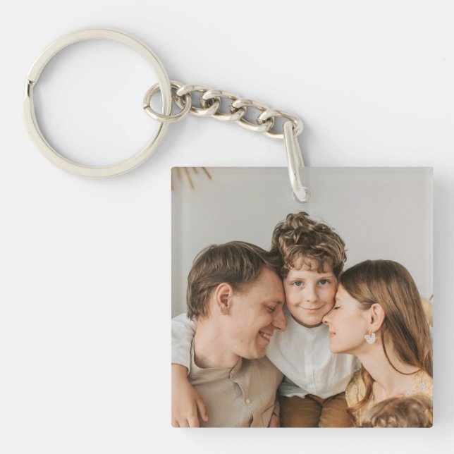 Porte-clés Create Your Own Photo Custom Picture DIY  (Devant)