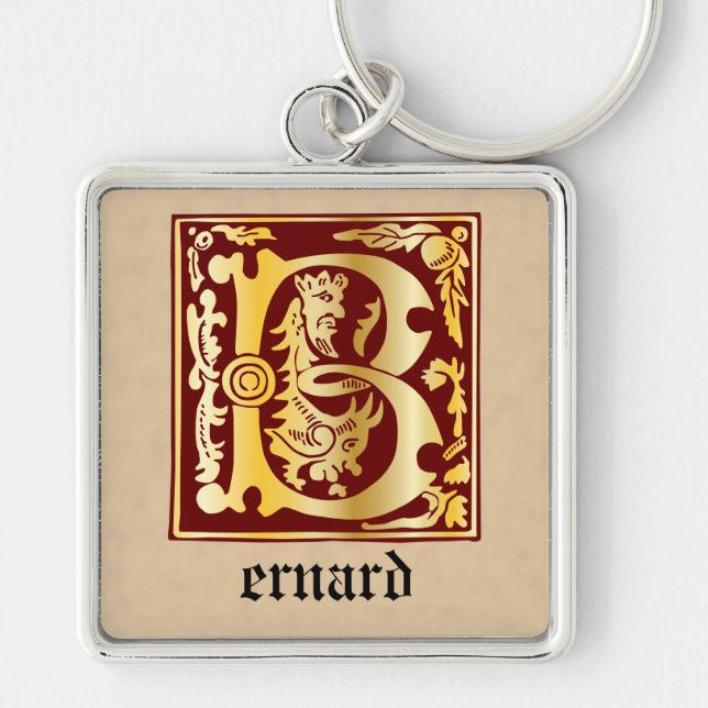 Porte-clés Créatures mythiques du XVIe siècle Capitale décora (Devant)