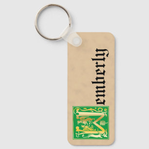 Porte-clés Créatures mythiques rectangulaires W