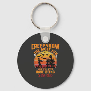 Porte-clés Creepshow Halloween Zombie Maison Hantée Coucher d