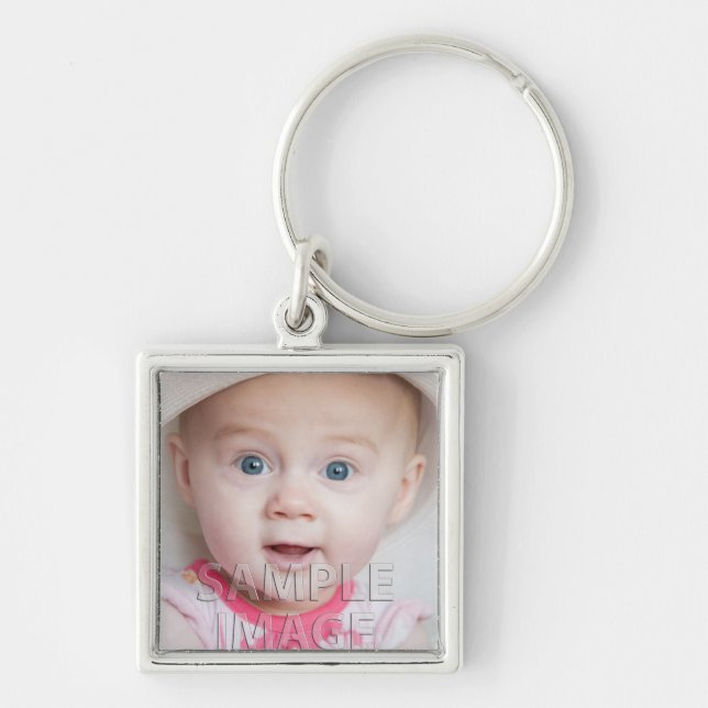 Porte-clés Créez vos propres ! Modèle photo fait sur commande (Devant)