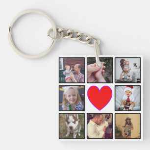 Porte-clés Créez votre propre collection photo personnalisée