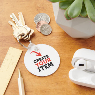 Porte-clés CRÉEZ-VOTRE-PROPRE DIY Personnalisé téléchargez vo