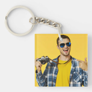 Porte-clés Créez votre propre image personnalisée de photo