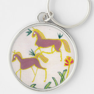 Porte-clés Créez Votre Propre Licorne Flore Puissance Joli Es