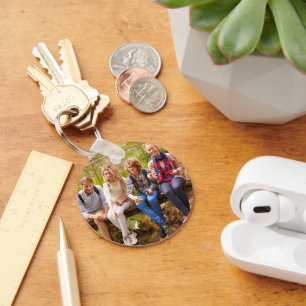 Porte-clés Créez Votre Propre Photo Image Personnalisée DIY