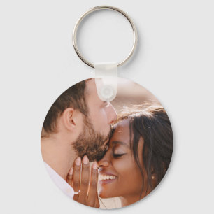 Porte-clés Créez Votre Propre Photo Moderne Personnalisée