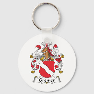 Porte-clés Crest de la famille Greiner