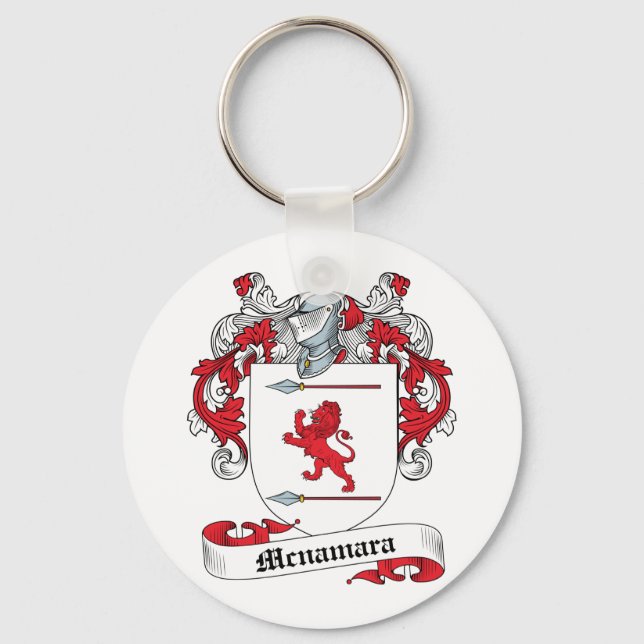 Porte-clés Crest de la famille Mcnamara (Recto)