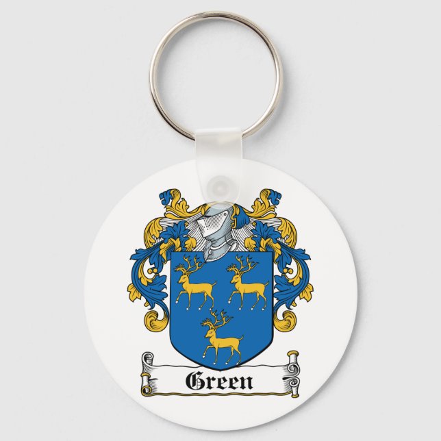 Porte-clés Crest de la famille verte (Recto)