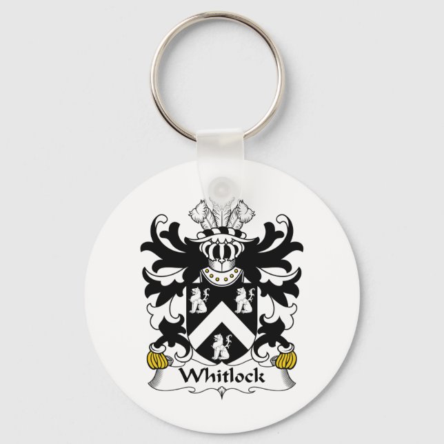 Porte-clés Crest de la famille Whitlock (Recto)