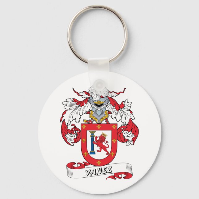 Porte-clés Crest de la famille Yanez (Recto)