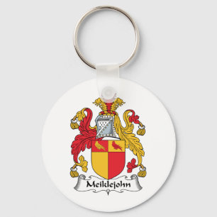 Porte-clés Crest familial de Meiklejohn