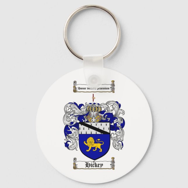 PORTE-CLÉS CREST FAMILIAL IPCH - TÊTE D'ARMES IPCH (Recto)