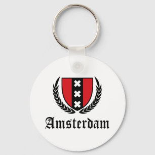 Porte-clés Crête d'Amsterdam