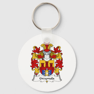 Porte-clés Crête de famille de Grzymala
