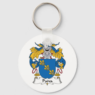 Porte-clés Crête de famille de Paiva