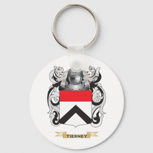 Porte-clés Crête de famille de Tierney (manteau des bras)