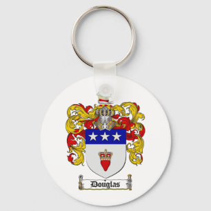 PORTE-CLÉS CRÊTE DE FAMILLE DOUGLAS - MANTEAU D'ARMES DOUGLAS