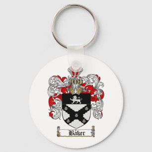 PORTE-CLÉS CRÊTE FAMILIALE BAKER - BAKER COAT D'ARMES