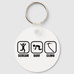 Porte-clés Cri Barf Climb